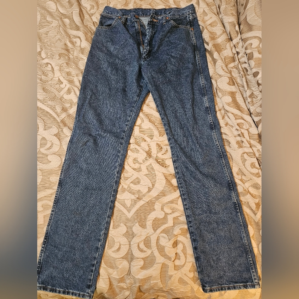 Wrangler Mens Original Fit Blue Jean